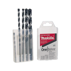 Juego de 5 Pzas. de Broca para Concreto con Punta de Carburo (3/16