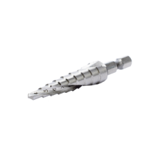 Broca escalonada espiral de hss 4-12 mm, zanco de 1/4