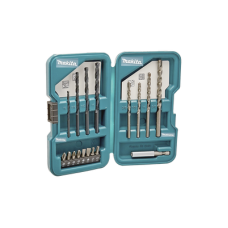 Juego de accesorios multipropósito 17 piezas para metal, concreto, madera y puntas para atornillar.