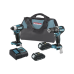 Kit de Rotomartillo Atornillador DHP487Z + Atornillador de Impacto DTD157Z, incluye 2 Baterías BL1815N, 1 Cargador DC18SD y Maleta de lona.