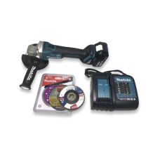 Miniesmeril 115mm 4-1/2in 8.500 Rpm,1 Batería 18V Li-ION de 5.0 Ah, Cargador y 3 Discos.