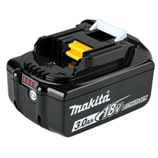 Batería LXT Litio-Ion de 18V 3 Ah, con led indicador de nivel de carga.