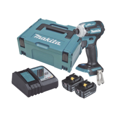 Atornillador de Impacto 18 Vcc, 3,800 RPM, 180N.m. Incluye: estuche MAKPAC, Cargador y 2 Bat. 5Ah