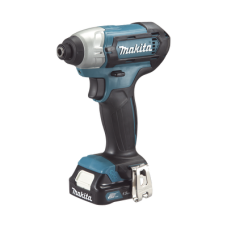 Atornillador de Impacto, entrada hexagonal de ¼”.  2 baterías de 12v de 1.5 amperes y cargador.