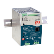 Fuente de Poder Industrial de 240W con Cargador de Baterías, salida 12Vcc, 20A, para montaje Riel Din