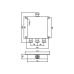 DIVISOR WILKINSON DE 3 VIAS 694-2700MHz 50W -154dBc 4.3-10