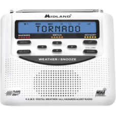 Radio de Alerta Meteorológica WR120, 7 Canales NOAA / Environment Canada, Alerta Sirena 90 dB, Tecnología S.A.M.E., Respaldo de Batería, Certificado Public Alert, Reloj Alarma Radio de Alerta Meteorológica WR120, 7 Canales NOAA / Environment Canada, Alerta Sirena 90 dB, Tecnología S.A.M.E., Respaldo de Batería, Certificado Public Alert, Reloj Alarma