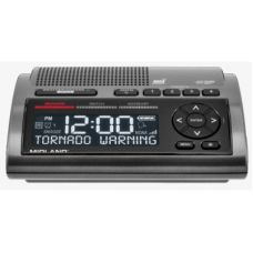 Radio de Alerta Meteorológica WR400 / 7 Canales NOAA y Environment Canada / Almacena 10 Alertas / Sirena de 85 dB / Reloj Dual con Alarma / Carga USB / Certificado Public Alert Radio de Alerta Meteorológica WR400 / 7 Canales NOAA y Environment Canada / Almacena 10 Alertas / Sirena de 85 dB / Reloj Dual con Alarma / Carga USB / Certificado Public Alert
