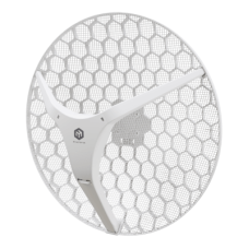 CPE para exteriores de largo alcance con Wi-Fi 6, ideal para enlaces punto a punto, disponible en una versión de 27 dBi (XL). CPE para exteriores de largo alcance con Wi-Fi 6, ideal para enlaces punto a punto, disponible en una versión de 27 dBi (XL).