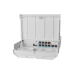 (CSS610-1Gi-7R-2S+OUT) netPower Lite 7R Switch Smart 7 puertos PoE Inverso Gigabit, 2 SFP+ 10G, para exterior 