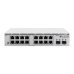 Switch MikroTik con 16 Puertos Gigabit Ethernet / 2 Puertos SFP+ 10G / Filtrado MAC y VLANs / SwOS Configuración Web
