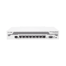 Cloud Core Router, CPU 9 Núcleos, 7 Puertos Gigabit Ethernet, 1 Combo TP/SFP, 1 GB Memoria, Enfriamiento Pasivo Cloud Core Router, CPU 9 Núcleos, 7 Puertos Gigabit Ethernet, 1 Combo TP/SFP, 1 GB Memoria, Enfriamiento Pasivo