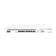 CoreCloud Router Mikrotik, CPU 36 Núcleos, 8 puertos Gigabit, 2 puertos SFP+ CoreCloud Router Mikrotik, CPU 36 Núcleos, 8 puertos Gigabit, 2 puertos SFP+