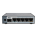 Router hEX S / 5 Puertos Gigabit Ethernet / 1 Puerto SFP 2.5G / Dual-Core ARM / 512 MB RAM / RouterOS V7 / PoE-In y PoE-Out / Montaje en Pared