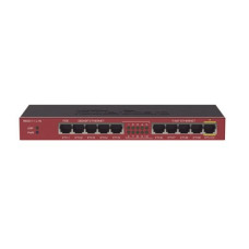 RouterBoard Mikrotik RB2011iL-IN 5 Puertos Fast-Ethernet, 5 Puertos Giga-Ethernet