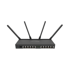 Router con Wi-Fi 4x4 MU-MIMO, hasta 2 watts de potencia, antenas de 3 dBi, 10 puertos Gigabit, 1 Puerto SFP+