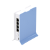 (hAP lite TC) 4 Puertos Fast Ethernet, Wi-Fi 2.4 GHz 802.11 b/g/n y base tipo Torre