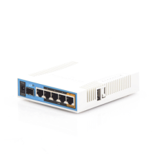 (hAP ac) 5 Puertos Gigabit Ethernet, 1 Puerto SFP, 1 USB, WiFi Doble Banda 3x3 802.11ac, hasta 1W de potencia (hAP ac) 5 Puertos Gigabit Ethernet, 1 Puerto SFP, 1 USB, WiFi Doble Banda 3x3 802.11ac, hasta 1W de potencia
