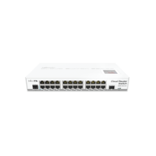 Cloud Router Switch CRS125-24G-1S-IN 24 Puertos Gigabit Ethernet y 1 Puerto SFP, para Escritorio