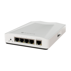 Cloud Router Switch / 4 puertos 10Gbps / Montaje en pared o Riel Din