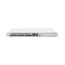 (CRS312-4C+8XG-RM) Cloud Router Switch 8 Puertos 10G RJ45, 4 compartidos RJ45/SFP+