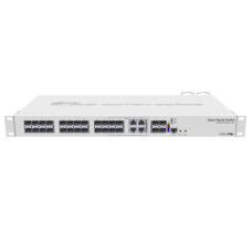 (CRS328-4C-20S-4S+RM) Cloud Router Switch Administrable L3, 4 puertos combo TP/SFP, 20 Puertos SFP, 4 Puertos SFP+