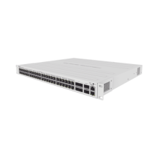 Cloud Router Switch 48 puertos PoE 802.3af/at Gigabit, 4 puertos SFP+ 10G, 2 puertos QSFP+ 40G, Montaje en Rack
