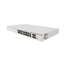 Cloud Router Switch 16 puertos, 8 PoE+ y 8 PoE++, Fuentes redundantes Hot-Swap Cloud Router Switch 16 puertos, 8 PoE+ y 8 PoE++, Fuentes redundantes Hot-Swap