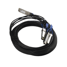 (XQ+BC0003-XS+) Cable de conexion 100G QSFP28 a 4 x 25G SFP28 o 40G QSFP+ a 10G SFP+, 3m