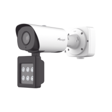 Cámara Bullet Inteligente con IA, Luz Suplementaria y Reconocimiento Vehicular para Monitoreo de Tráfico