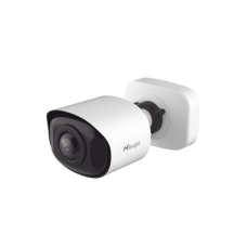 Cámara Bullet de Red Mini Panorámica 180° AI / 4K / Super WDR 120dB / Micrófono Integrado / IP67-IK10 / Soporte PoE / Almacenamiento 1TB / Analítica IA VCA 8 Modos