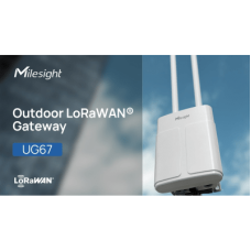 Gateway LoRaWAN para exterior, de largo alcance, con modulo SIM