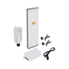 Kit de radio A5x con antena N545X4, 4.9 a 6.4 GHz, 700 Mbps, hasta 64 usuarios concurrentes, Monitoreo a travez de la nube, incluye jumper, PoE24V, cable de alimentación y montaje Kit de radio A5x con antena N545X4, 4.9 a 6.4 GHz, 700 Mbps, hasta 64 usuarios concurrentes, Monitoreo a travez de la nube, incluye jumper, PoE24V, cable de alimentación y montaje