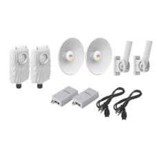 Kit de 2 radios B5X con kit de antenas (20dBi), rango de frecuencia extendida (4.9 a 6.4 GHz), incluye inyector POE, cable de alimentación y 2 FLEXIMOUNT-XL para alineación, distancia de hasta 8 km Kit de 2 radios B5X con kit de antenas (20dBi), rango de frecuencia extendida (4.9 a 6.4 GHz), incluye inyector POE, cable de alimentación y 2 FLEXIMOUNT-XL para alineación, distancia de hasta 8 km
