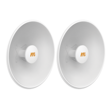 Antenas Modulares Dual Slant, 4.9 - 6.4 GHz, Dimensiones (42.9 cm), Apertura 8 ° Ganancia de 25 dBi, Diseñada para radio C5x 