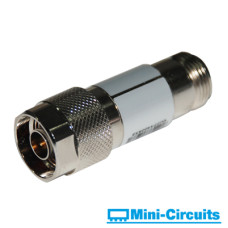 Atenuador en Línea de 10 dB, 1 W, CD-6 GHz, Conectores N Macho-Hembra. Atenuador en Línea de 10 dB, 1 W, CD-6 GHz, Conectores N Macho-Hembra.