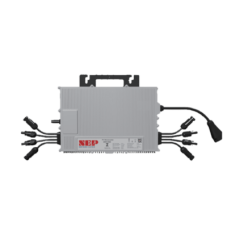 Microinversor 2.25 Kw, 220 Vca, IP67, WIFI Incuido, Soporta Oversizing a 4 Módulos de Hasta 750 W, Incluye Conector Troncal