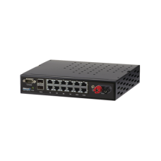 Switch WISP PoE Administrable de 14 puertos (12 PoE Gigabit + 2 SFP) entrada de 9-72 Vcc Switch WISP PoE Administrable de 14 puertos (12 PoE Gigabit + 2 SFP) entrada de 9-72 Vcc