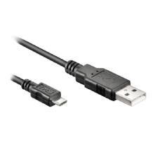 Cable Nexmosphere Nano / USB-A a Micro USB / Split 2.5 mm DC / 1.2 m (3.9 ft) / Negro / Comunicación y Alimentación Cable Nexmosphere Nano / USB-A a Micro USB / Split 2.5 mm DC / 1.2 m (3.9 ft) / Negro / Comunicación y Alimentación