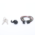 Kit de Cable y Chapa para Puerta de Enlace HON-CGW-MBB, Incluye Cable NUP de 30 Pulgadas, Chapa y Juego de Llaves