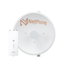 Kit de radio AF5XHD con antena NP1-GEN2 / 30 dBi / 4.9-6.2 GHz / Incluye jumper / Ideal para distancias de hasta 30km. Kit de radio AF5XHD con antena NP1-GEN2 / 30 dBi / 4.9-6.2 GHz / Incluye jumper / Ideal para distancias de hasta 30km.