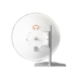 Antena de parabola profunda, blindada, con supresión al ruido de 4 ft, 4.9-6.4 GHz, Ganancia 37 dBi con SLANT de 45 ° y 90 °, ideal para hasta 100 km, Conectores N-hembra, montaje con alineación milimétrica.