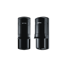 Barrera fotoelectrica de 100 metros con la mejor tecnologia de deteccion de patrones para reducir falsas alarmas / Alámbrico / 2 rayos / compatible con cualquier panel de alarma