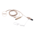 Kit de Micrófono-Audífono profesional de 3 cables para KENWOOD NX-200/300/410, TK-480/2180/3180