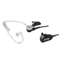 Kit de Micrófono-Audífono Comercial de 2 cables para KENWOOD NX-340/320/420, TK-3230/3000/3402/3312/3360/3170