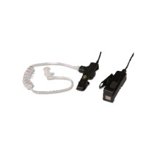 Micrófono-Audífono profesional de 2 cables para MOTOROLA PRO5150/7150 Elite