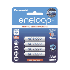 Batería Recargable AAA 1.2V ENELOOP / Ni-HM / Paquete de 4 Baterías
