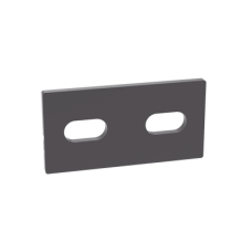 Kit de 12 Piezas de Barra de Empalme de 2 Orificios, Para Fabricación de Curvas con Charola Wire Basket en Campo, Color Negro