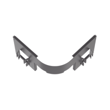 Accesorio Para Control de Radio de Curvatura, Para Charolas Wyr-Grid®, 4 in de Alto, Color Negro