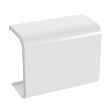 Unión recta, para uso con canaleta LD10, material ABS, Color Blanco Unión recta, para uso con canaleta LD10, material ABS, Color Blanco